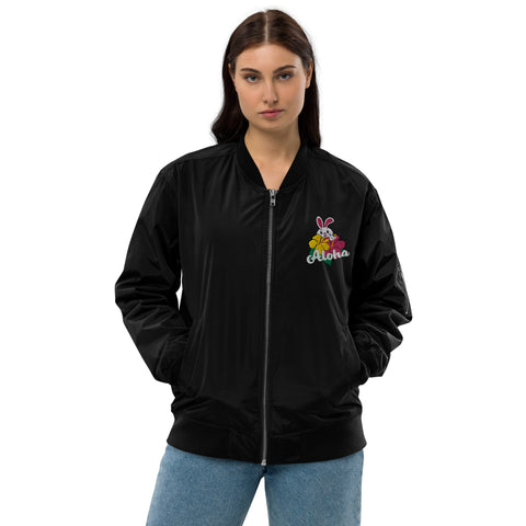 Aloha Premium recycled bomber jacket (Embroidered)