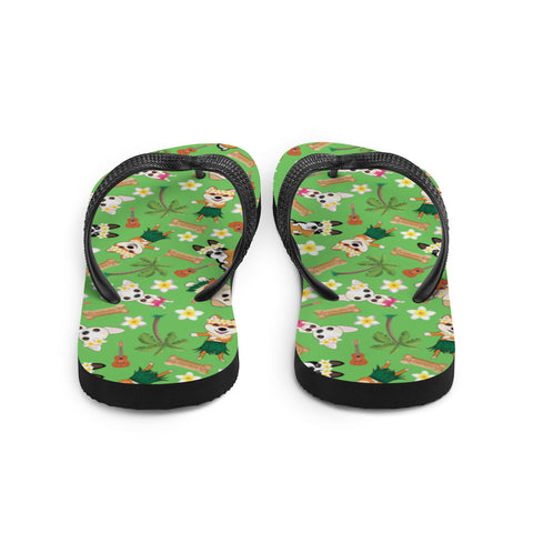 Aloha Dogs Flip-Flops