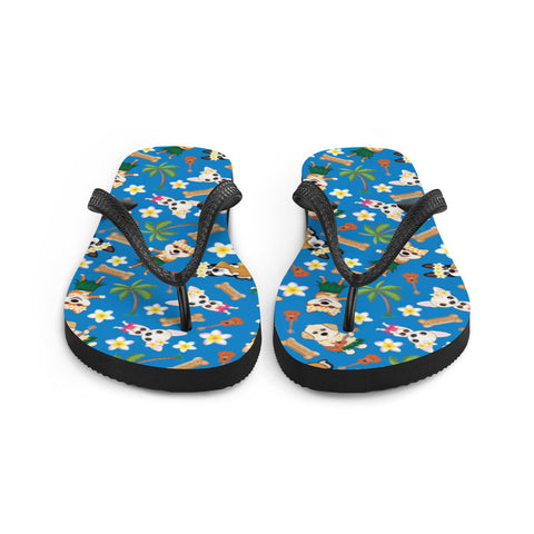 Aloha Dogs Flip-Flops