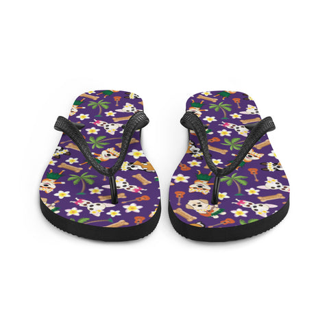 Aloha Dogs Flip-Flops