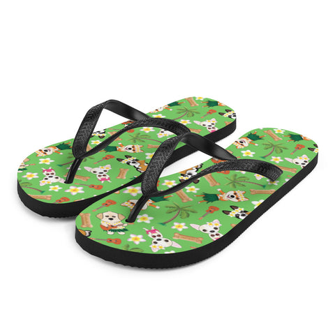 Aloha Dogs Flip-Flops