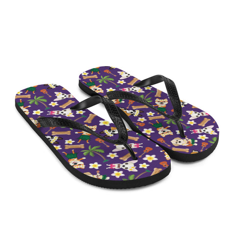 Aloha Dogs Flip-Flops