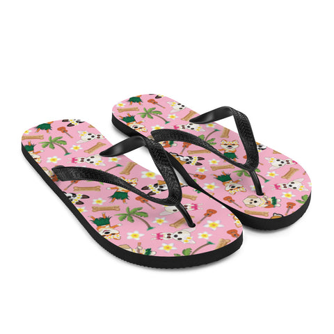 Aloha Dogs Flip-Flops