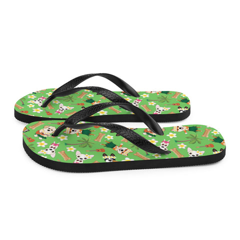 Aloha Dogs Flip-Flops