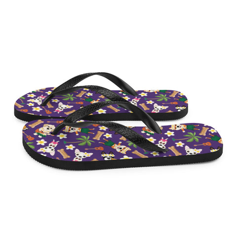 Aloha Dogs Flip-Flops