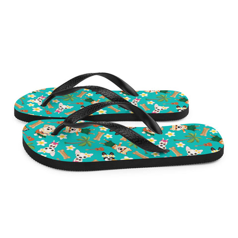 Aloha Dogs Flip-Flops