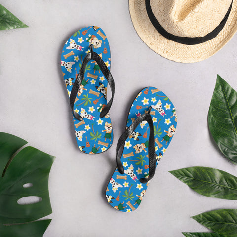 Aloha Dogs Flip-Flops