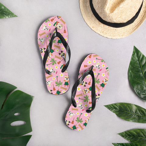 Aloha Dogs Flip-Flops