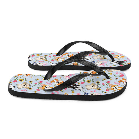 Dog Spring Flip-Flops