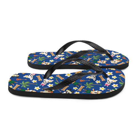 Aloha Dogs Flip-Flops