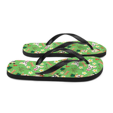 Aloha Dogs Flip-Flops