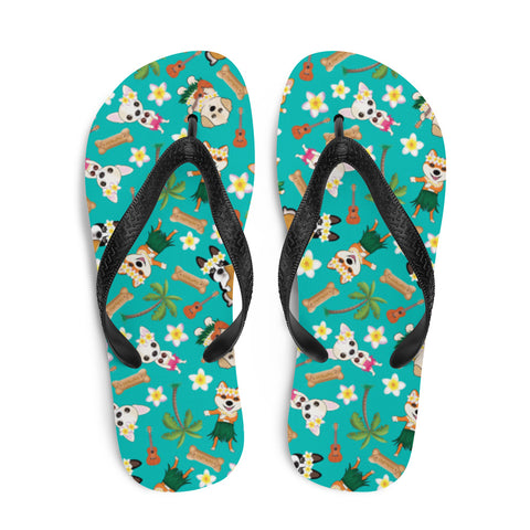 Aloha Dogs Flip-Flops