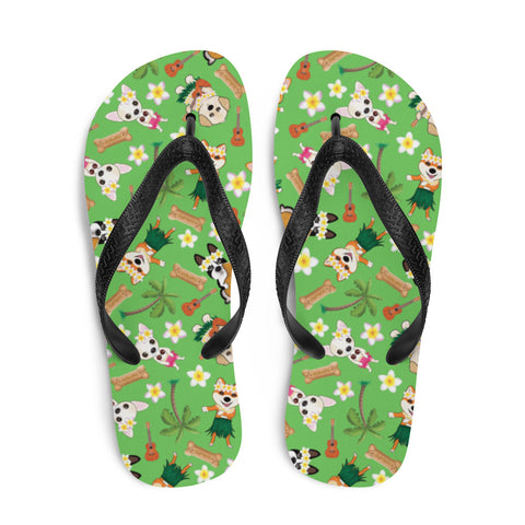 Aloha Dogs Flip-Flops