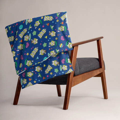 Ben-E Frog Throw Blanket