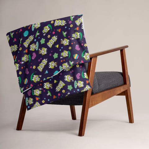 Ben-E Frog Throw Blanket