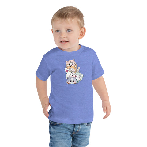 Ben-E &Bon-E Chums Stack Toddler Short Sleeve Tee