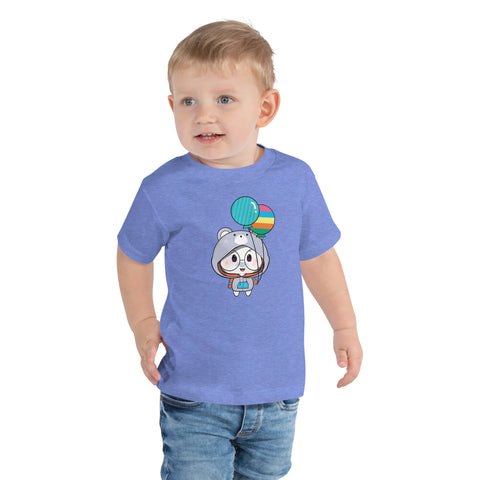 Ben-E Bear Chums Balloons Toddler Short Sleeve Tee