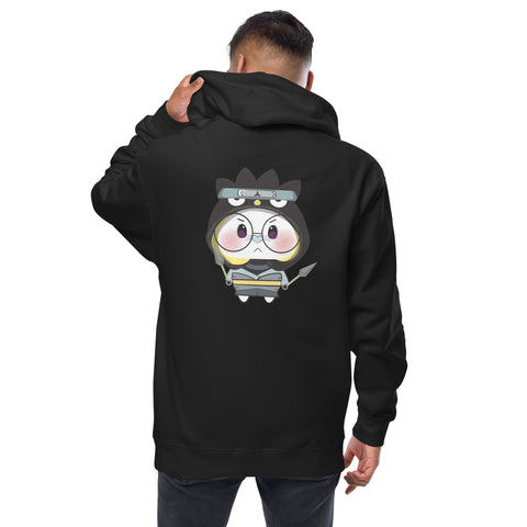 Ben-E Maru Sword (Design on Back Only) Unisex fleece zip up hoodie