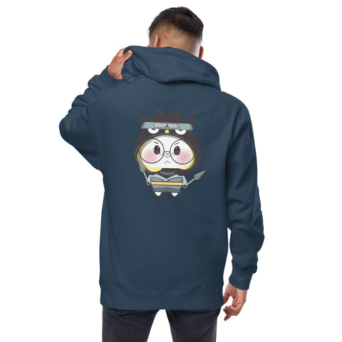 Ben-E Maru Sword (Design on Back Only) Unisex fleece zip up hoodie