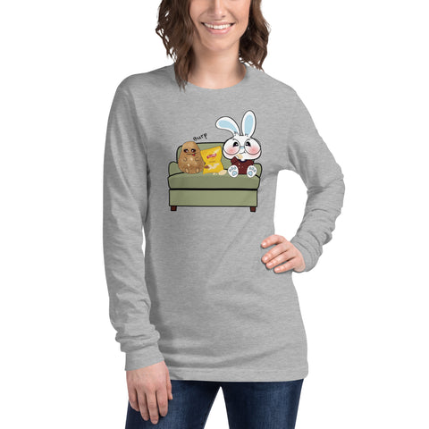 Ben-E Couch Potato Unisex Long Sleeve Tee