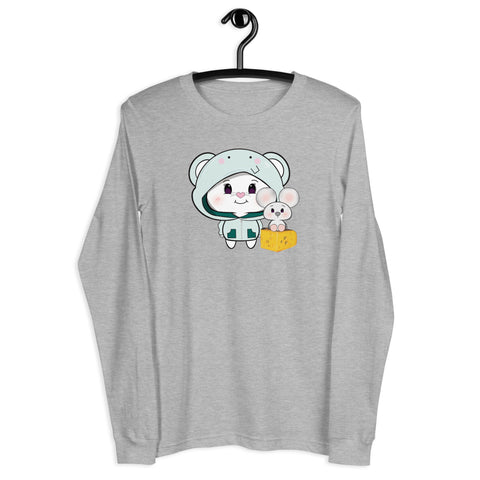 Bon-E Elephant Chums Unisex Long Sleeve Tee