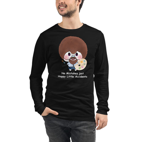 Ben-E Ross Happy Little Accidents Unisex Long Sleeve Tee