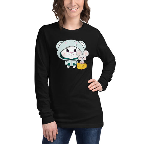 Bon-E Elephant Chums Unisex Long Sleeve Tee