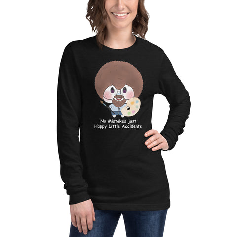 Ben-E Ross Happy Little Accidents Unisex Long Sleeve Tee