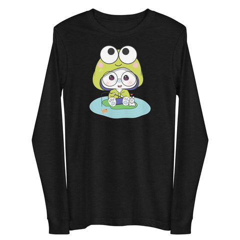 Ben-E Frog Fishing Unisex Long Sleeve Tee