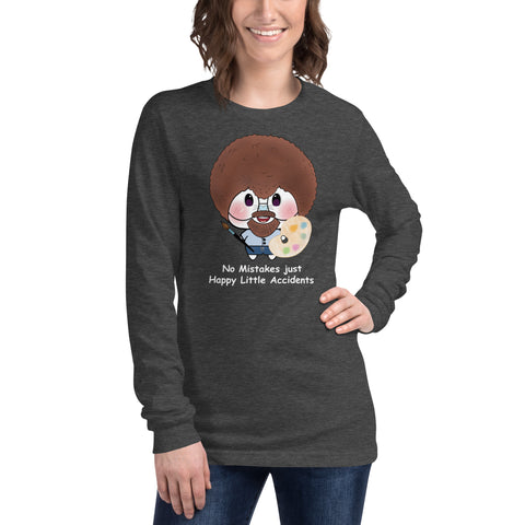 Ben-E Ross Happy Little Accidents Unisex Long Sleeve Tee