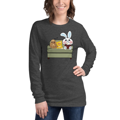 Ben-E Couch Potato Unisex Long Sleeve Tee