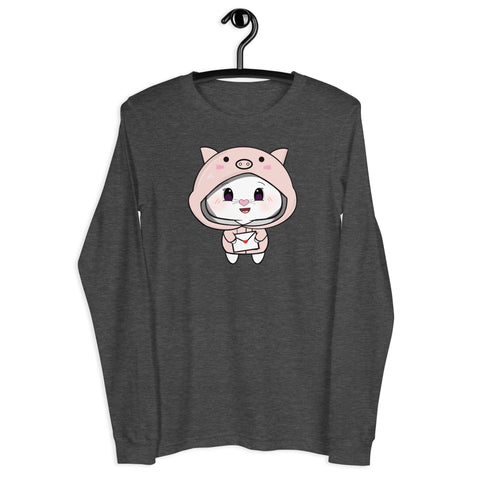 Bon-E Pig Chums Unisex Long Sleeve Tee