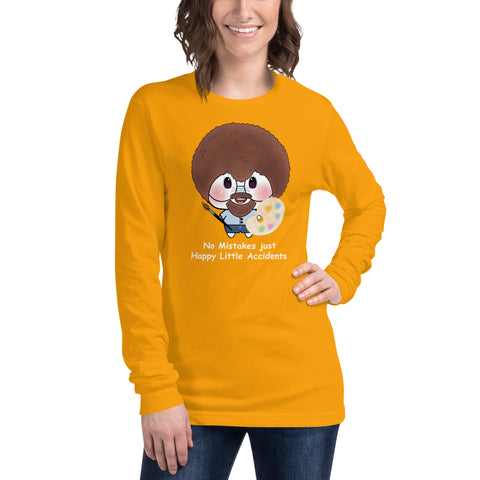 Ben-E Ross Happy Little Accidents Unisex Long Sleeve Tee