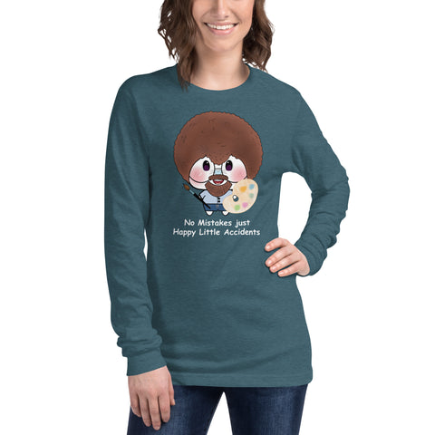 Ben-E Ross Happy Little Accidents Unisex Long Sleeve Tee