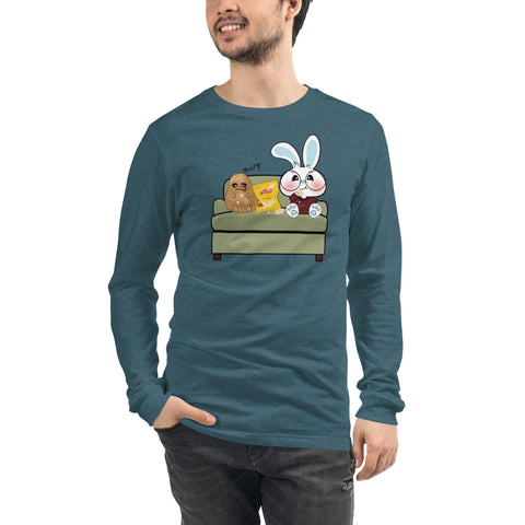 Ben-E Couch Potato Unisex Long Sleeve Tee