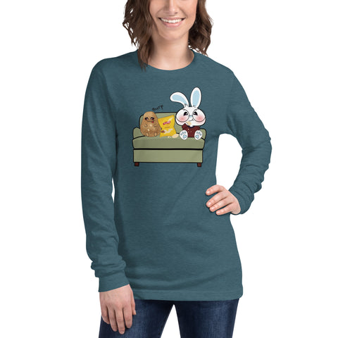 Ben-E Couch Potato Unisex Long Sleeve Tee