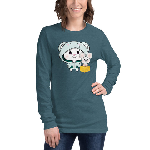 Bon-E Elephant Chums Unisex Long Sleeve Tee