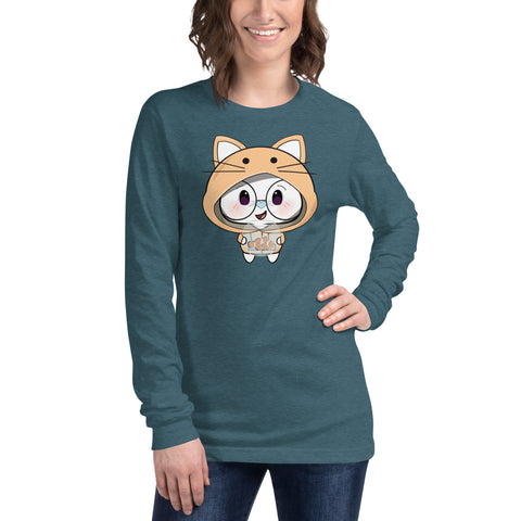 Ben-E Cat Fish Bowl Chums Unisex Long Sleeve Tee