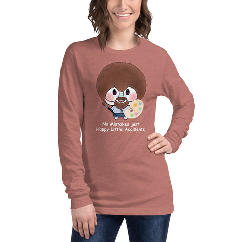 Ben-E Ross Happy Little Accidents Unisex Long Sleeve Tee