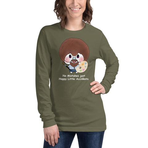 Ben-E Ross Happy Little Accidents Unisex Long Sleeve Tee