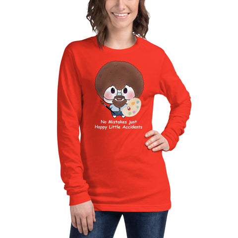 Ben-E Ross Happy Little Accidents Unisex Long Sleeve Tee