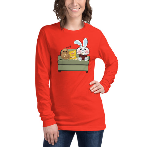 Ben-E Couch Potato Unisex Long Sleeve Tee
