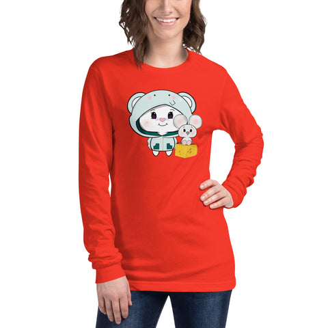 Bon-E Elephant Chums Unisex Long Sleeve Tee