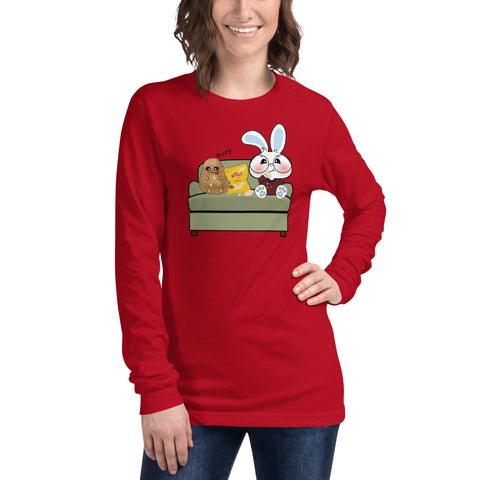 Ben-E Couch Potato Unisex Long Sleeve Tee