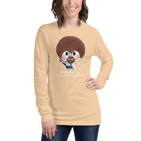 Ben-E Ross Happy Little Accidents Unisex Long Sleeve Tee