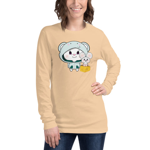 Bon-E Elephant Chums Unisex Long Sleeve Tee