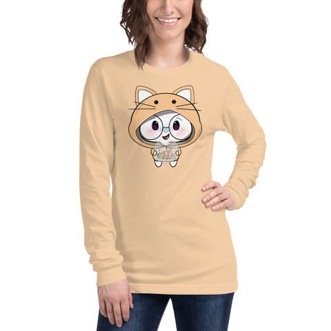 Ben-E Cat Fish Bowl Chums Unisex Long Sleeve Tee