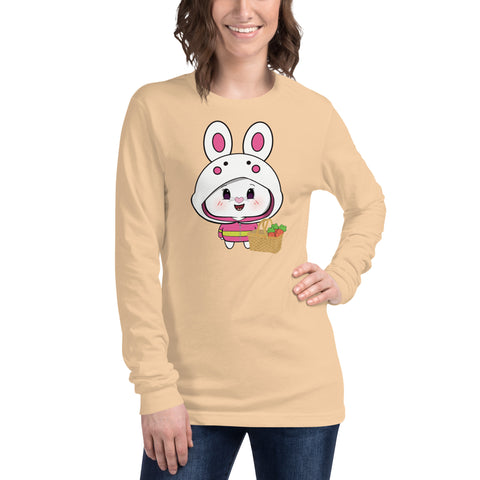 Bon-E Bunny Basket Chums Unisex Long Sleeve Tee