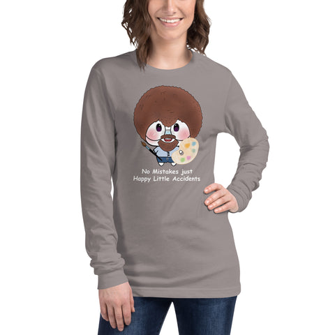 Ben-E Ross Happy Little Accidents Unisex Long Sleeve Tee