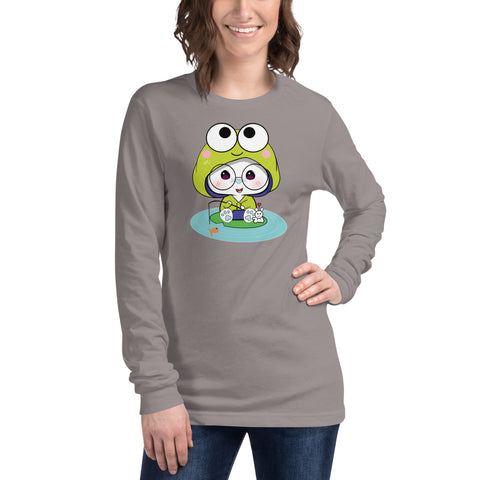 Ben-E Frog Fishing Unisex Long Sleeve Tee